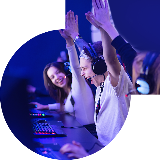 雷火竞技独家双向驱动技术<br>让电竞玩家尽情享受极致高速快感